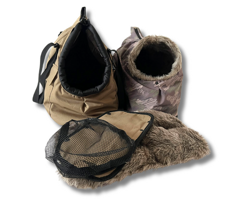 Wintertasche "Safari" mit abnehmbarem Fensternetz / Gr. L