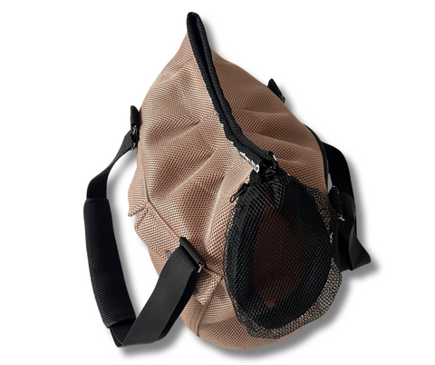 Dog bag "In Beige", summer version / size S, L