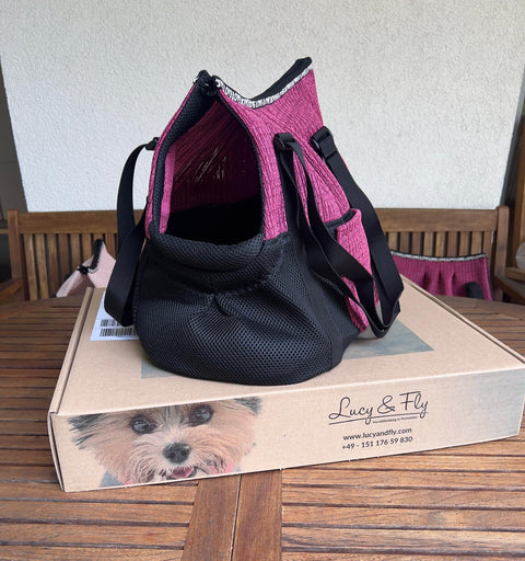 Dog bag "Chocolate-Browni", summer version / size S, L